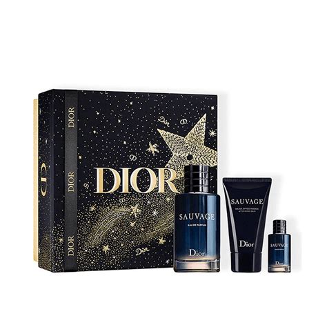 sauvage dior gift set men's